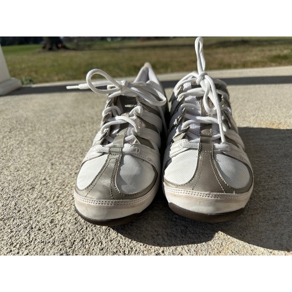 Nike Shox NZ Women Shoes White Light Gray Pink Shox NZ 313764 101 Size 7.5 - Picture 4 of 16